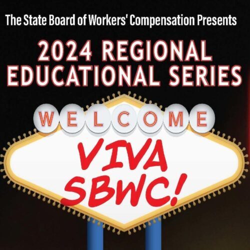 Callie Bryan speaks at the State Board of Workers’ Compensation Regional Seminar